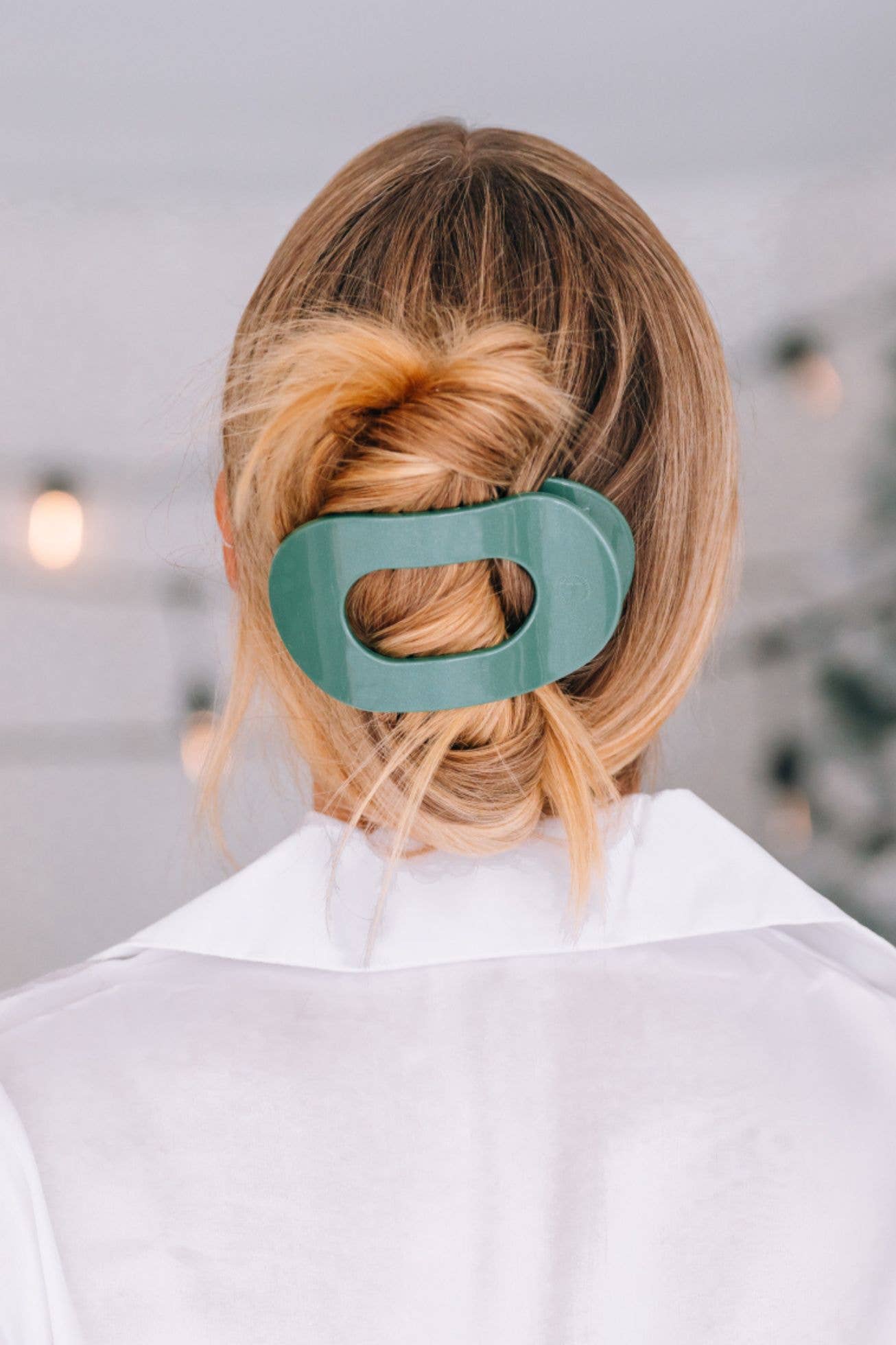 Round Flat Hair Clip | Large - BAY WINDOW