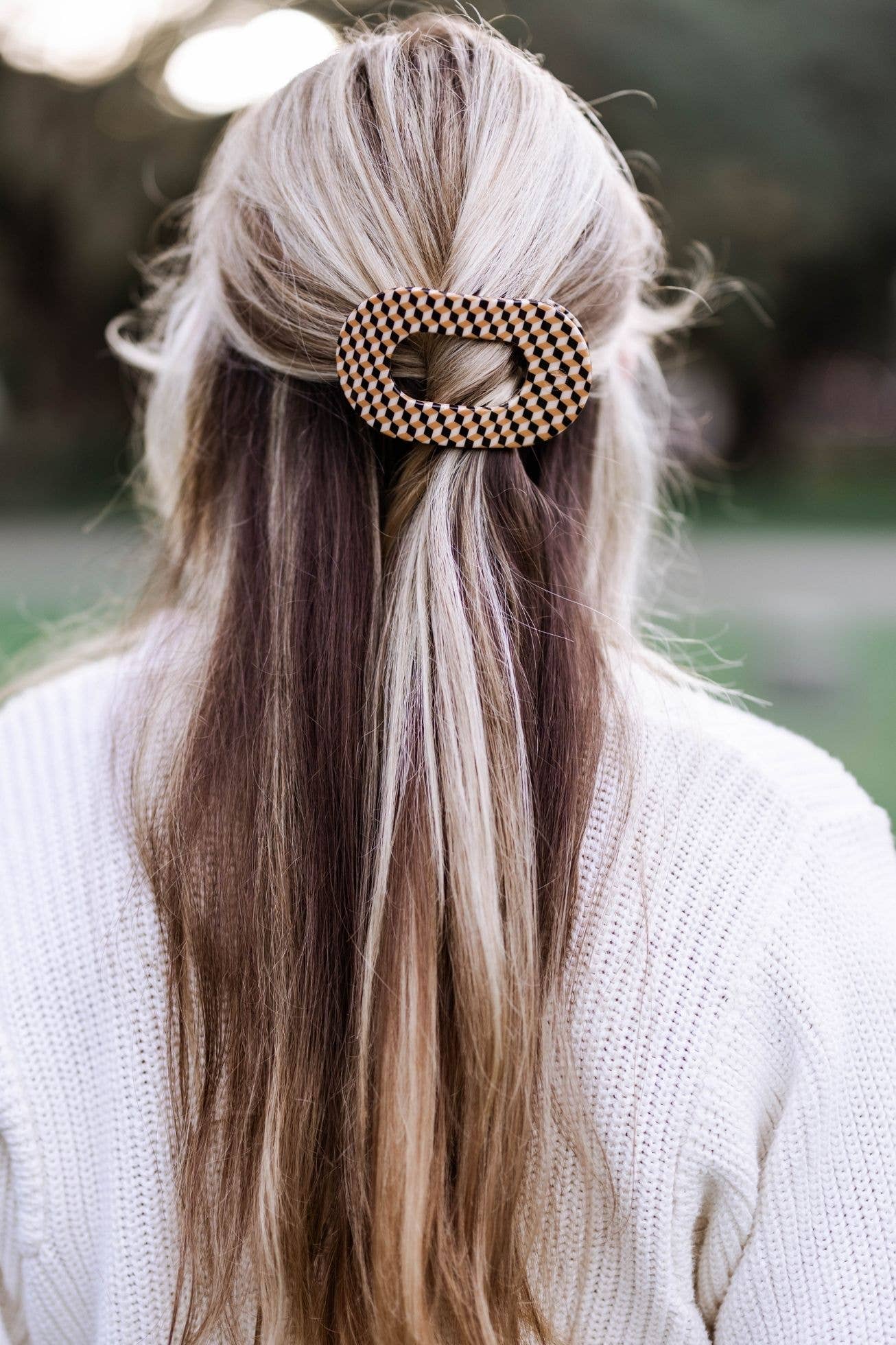 Round Flat Hair Clip | Medium - BAY WINDOW