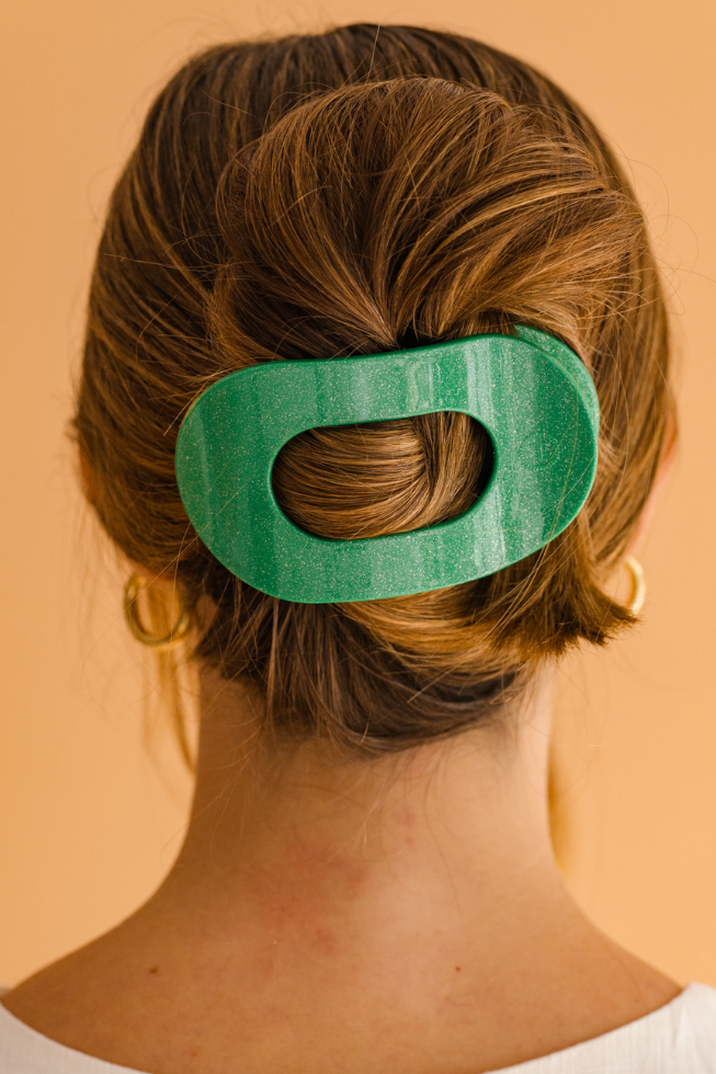 Round Flat Hair Clip | Large - BAY WINDOW
