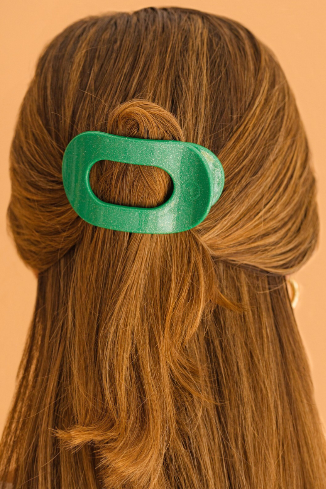 Round Flat Hair Clip | Small