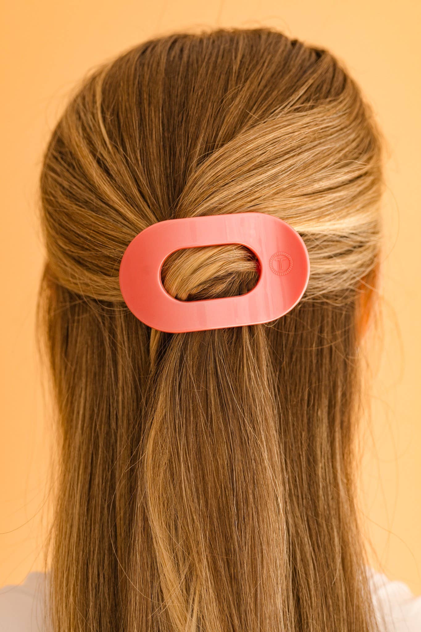 Round Flat Hair Clip | Small