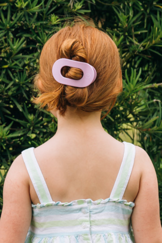 Round Flat Hair Clip | Small