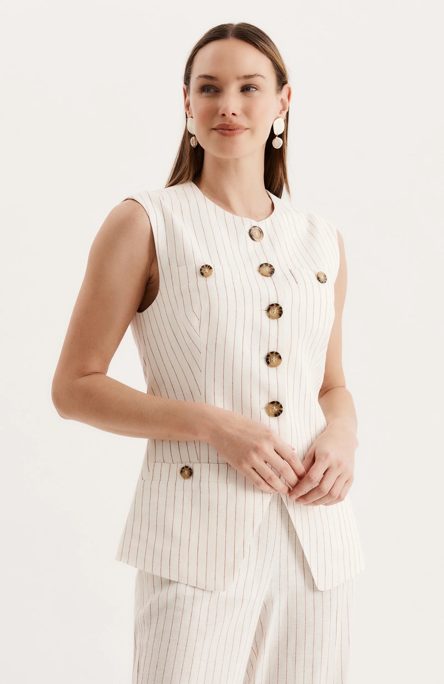 Cutter Vest - Ginger - BAY WINDOW