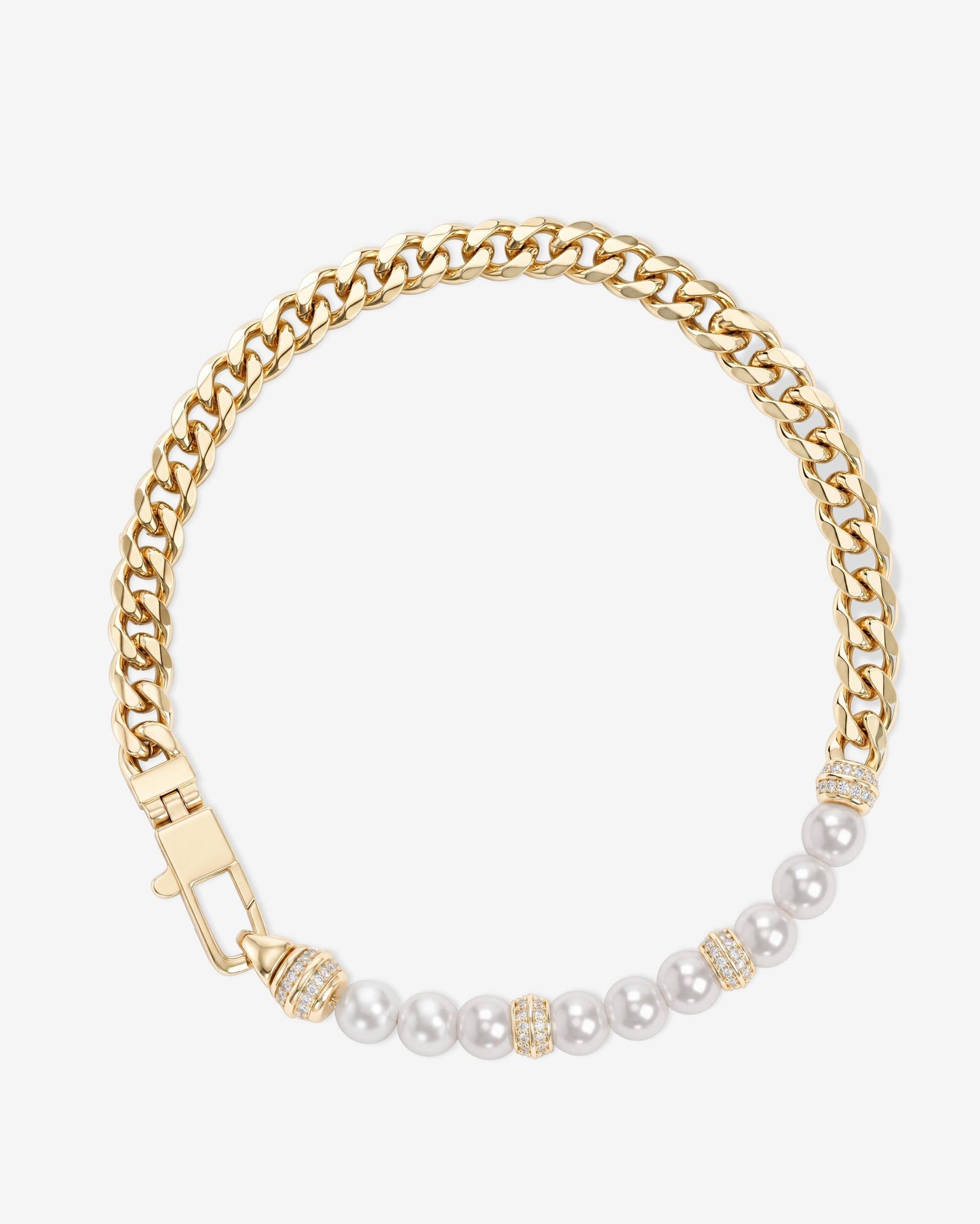 Julian Loves Pearls Bracelet 5mm - Gold