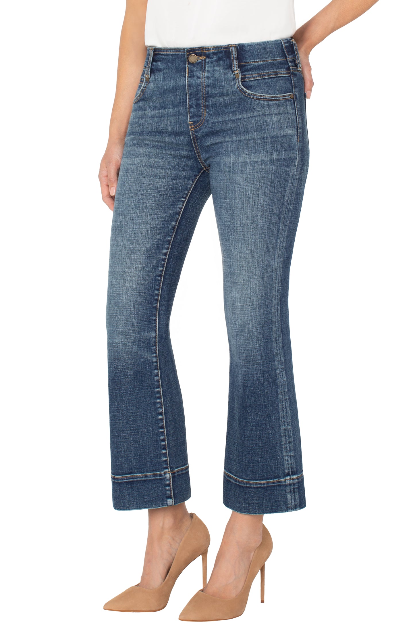 Gia Flare w/ Wide Hem 27' Inseam - Amana