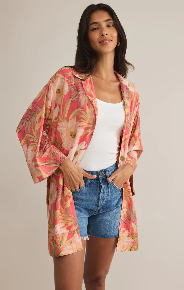Gellar Barra Tropic Mini Dress - Sunset Pink - BAY WINDOW