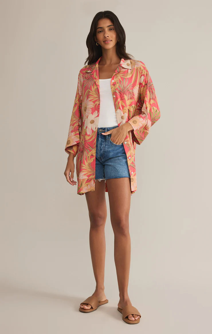 Gellar Barra Tropic Mini Dress - Sunset Pink - BAY WINDOW