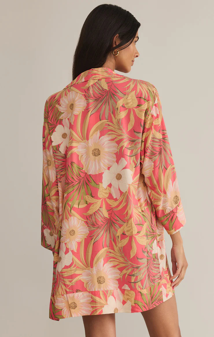 Gellar Barra Tropic Mini Dress - Sunset Pink - BAY WINDOW