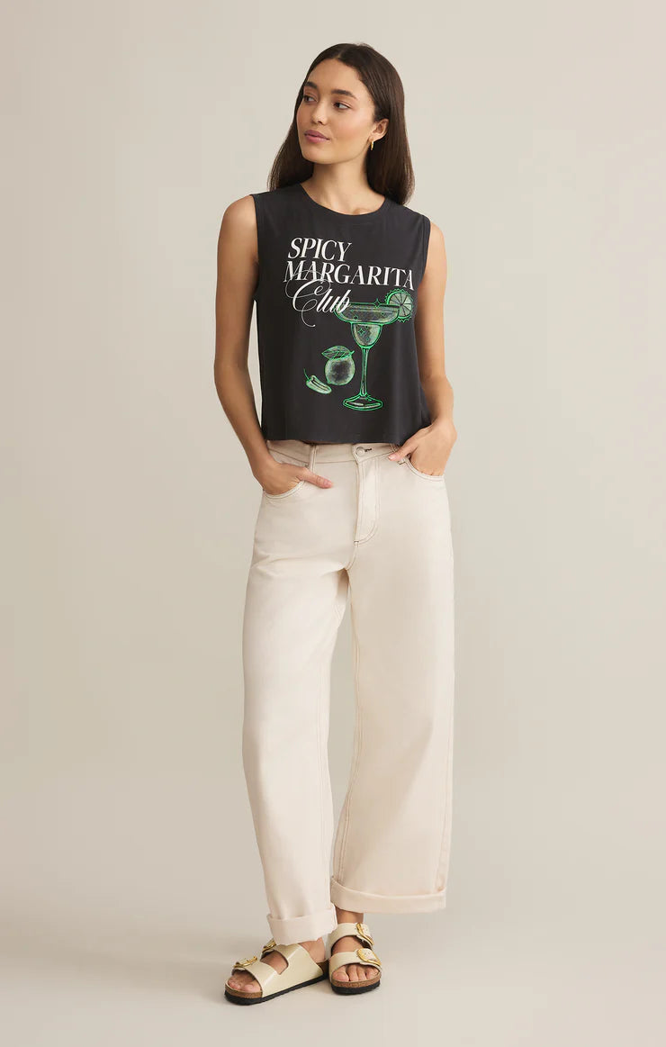 Picante La Mer Tank - Black Sand - BAY WINDOW