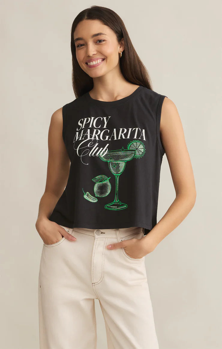 Picante La Mer Tank - Black Sand - BAY WINDOW