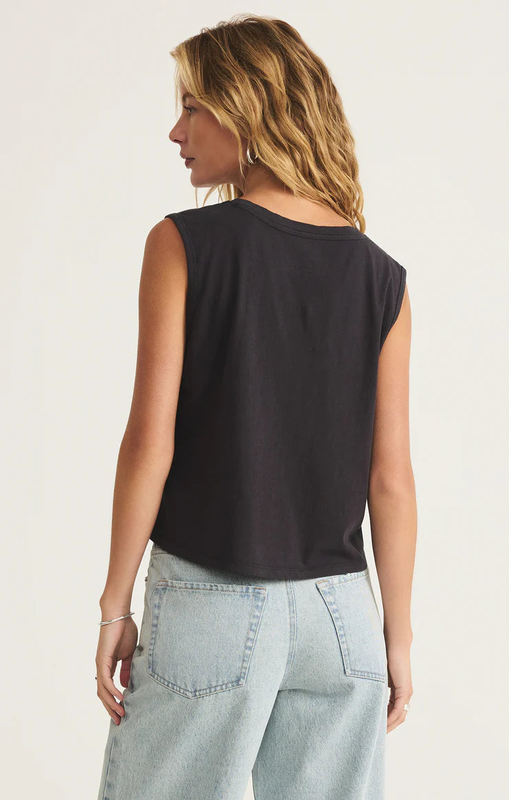 Spritz La Mer Tank - Black Sand - BAY WINDOW