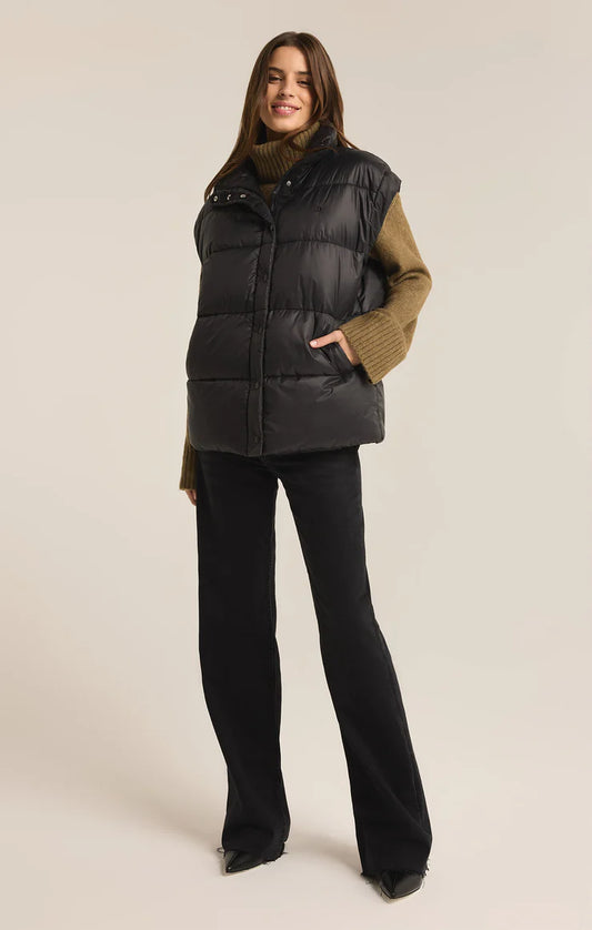 Sundown Oversized Puffer Vest - BAY WINDOW