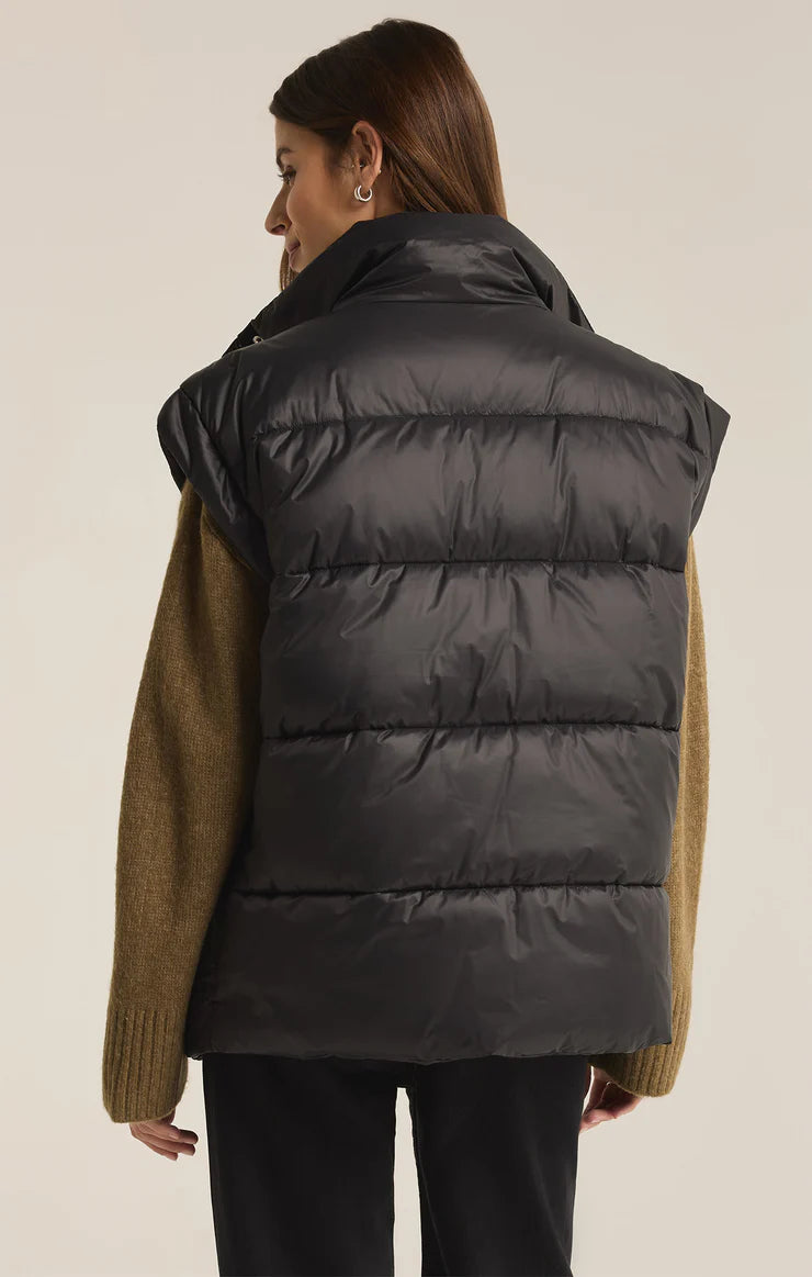 Sundown Oversized Puffer Vest - BAY WINDOW