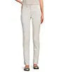 Pearl Coated Highrise Ankle Skinny Seedpea