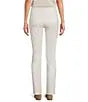 Pearl Coated Highrise Ankle Skinny Seedpea