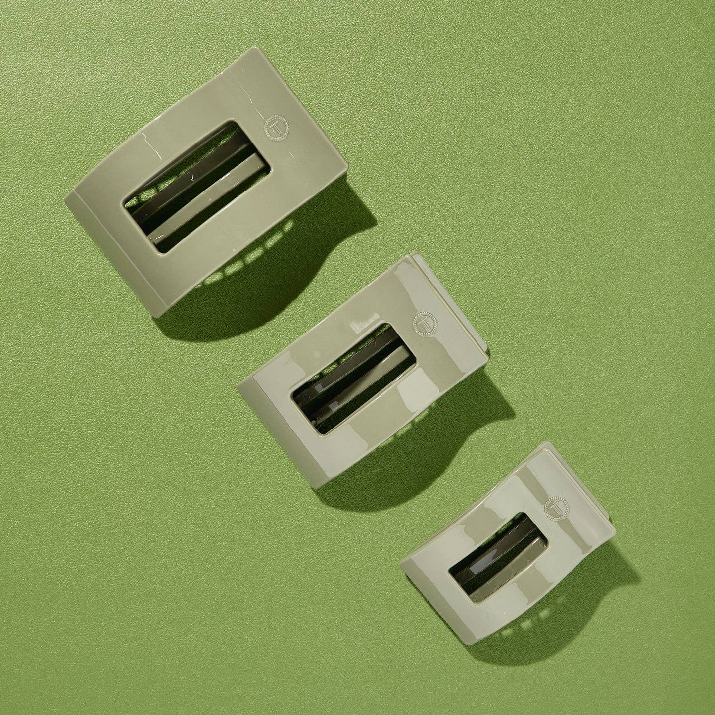 Flat Rectangle Small Hair Clip - BAY WINDOW