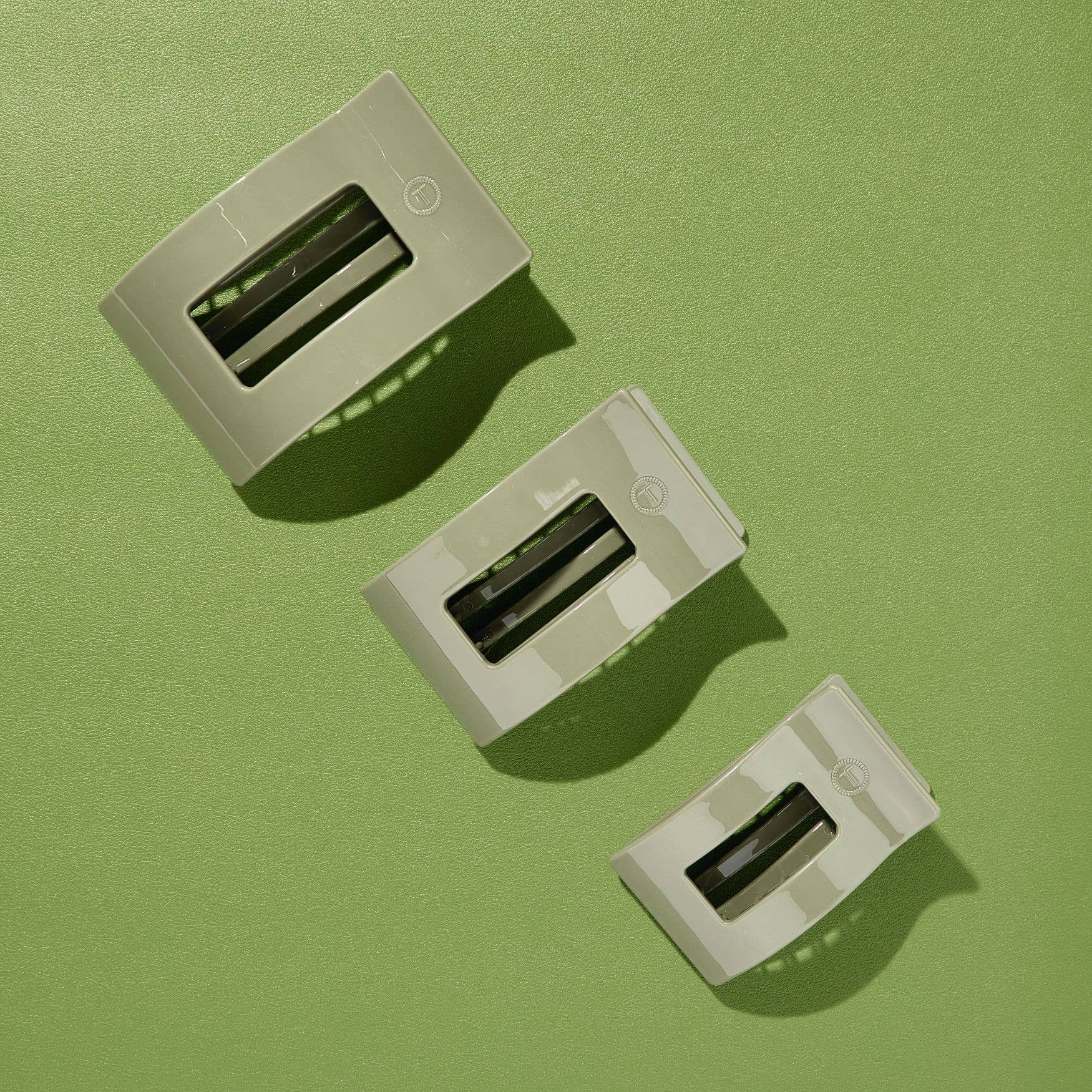 Flat Rectangle Large Hair Clip - BAY WINDOW