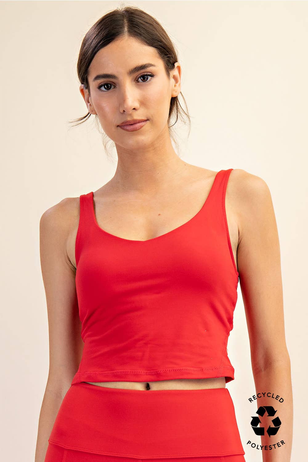 V Neck Yoga Top