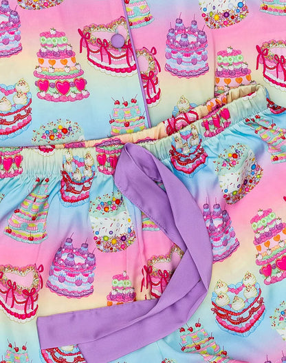 It's My Party Short Sleeve Short Set