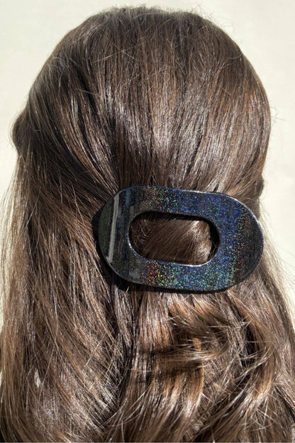 Round Flat Hair Clip | Small