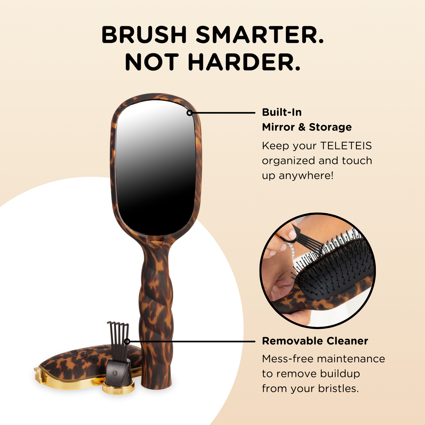 Detangler Hair Brush for Fine Hair