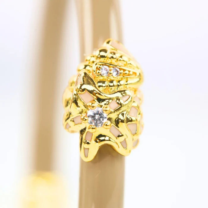 Fauna Shell All Weather Bangle - Sand