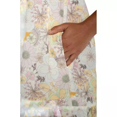Sleeveless Woven Dress w/ Crochet - Pristine Multi