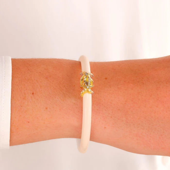 Fauna Starfish All Weather Bangle - Ivory - BAY WINDOW