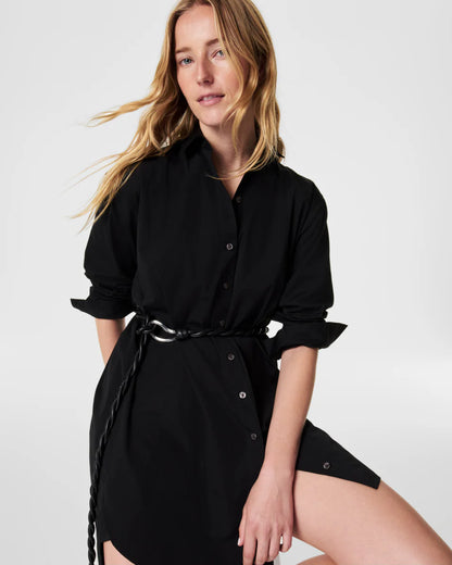 Poplin Shirt Dress