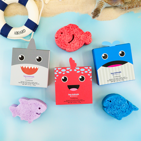 Sea Animals Assorted Spongette