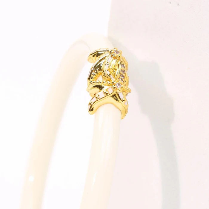 Fauna Starfish All Weather Bangle - Ivory - BAY WINDOW