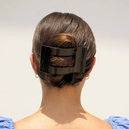 Flat Rectangle Large Hair Clip - BAY WINDOW