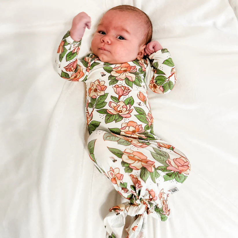 Knotted Gown - 0-3 Months