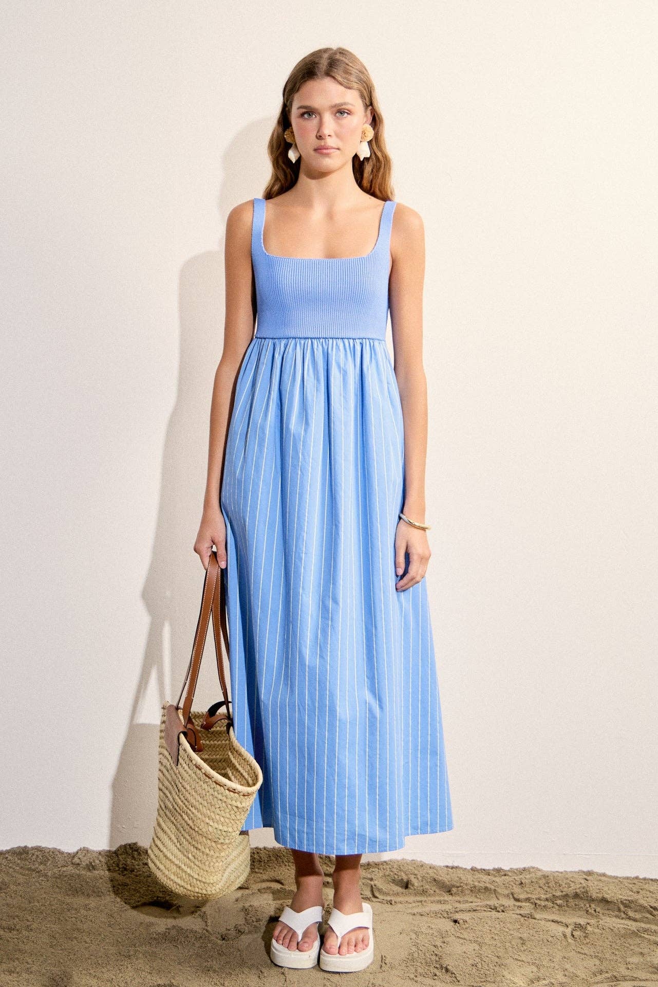 The Eliza Knit Midi Dress