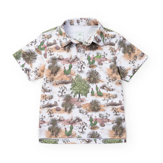 Youth South Coast Camo Golf Polo - BAY WINDOW
