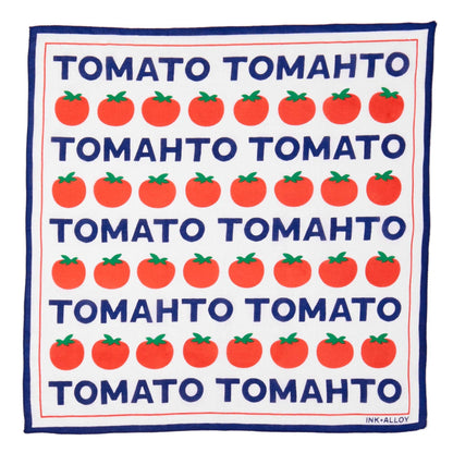 Carson Tomato Tomahto Print Scarf 21x21