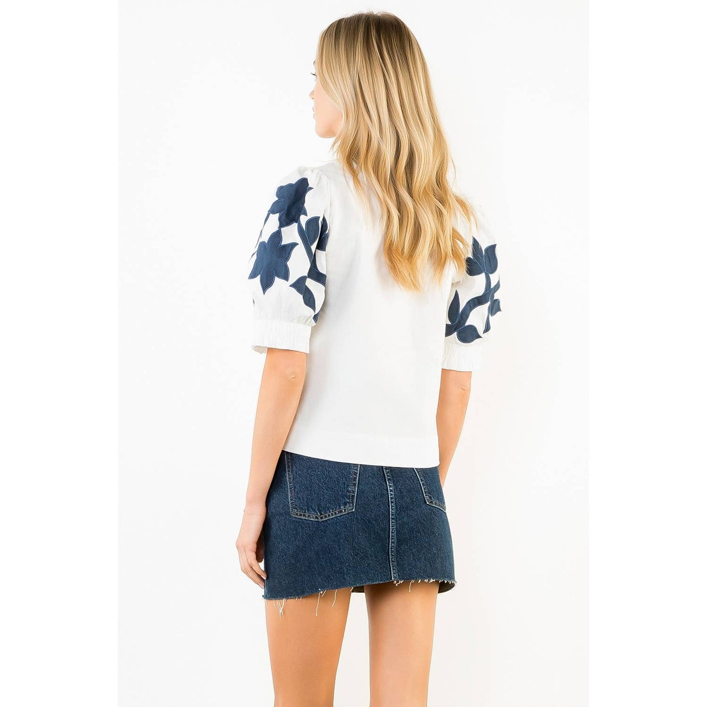 Peg Puff Sleeve Top