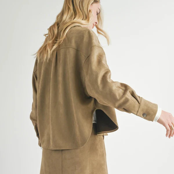 Tuscany Faux Suede Jacket