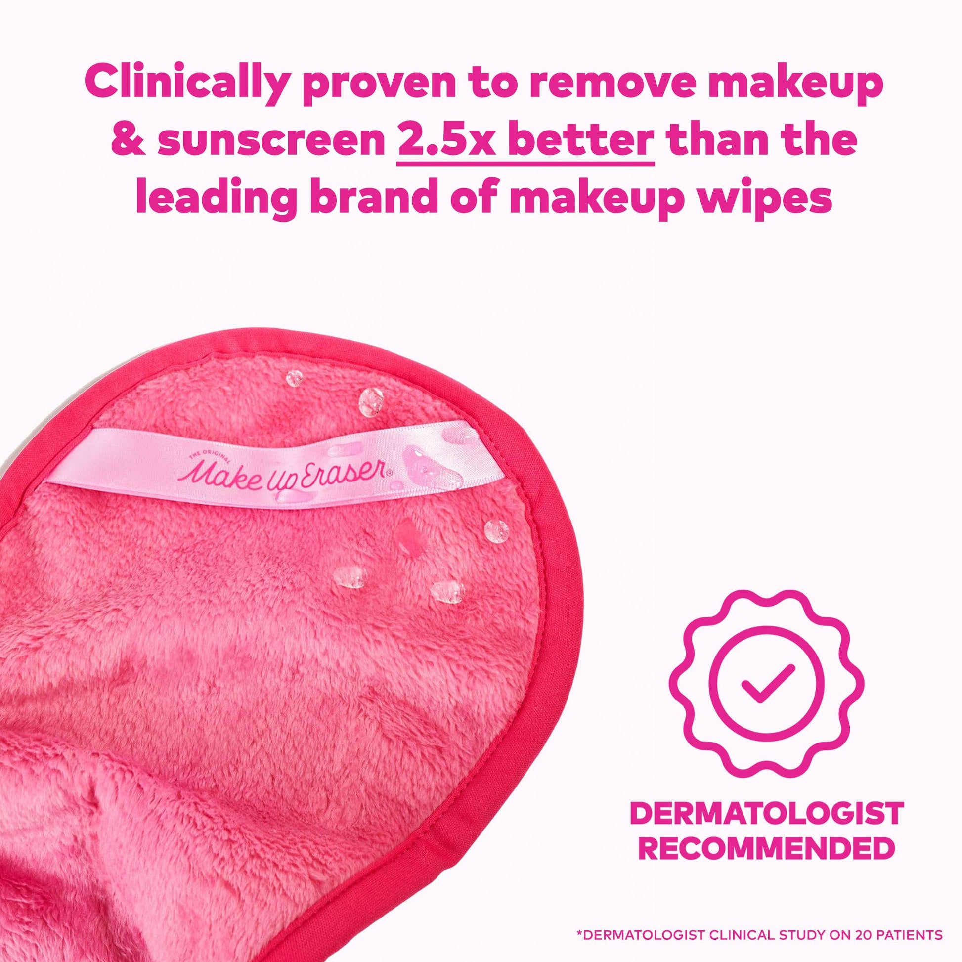 Original Pink MakeUp Eraser PRO - BAY WINDOW