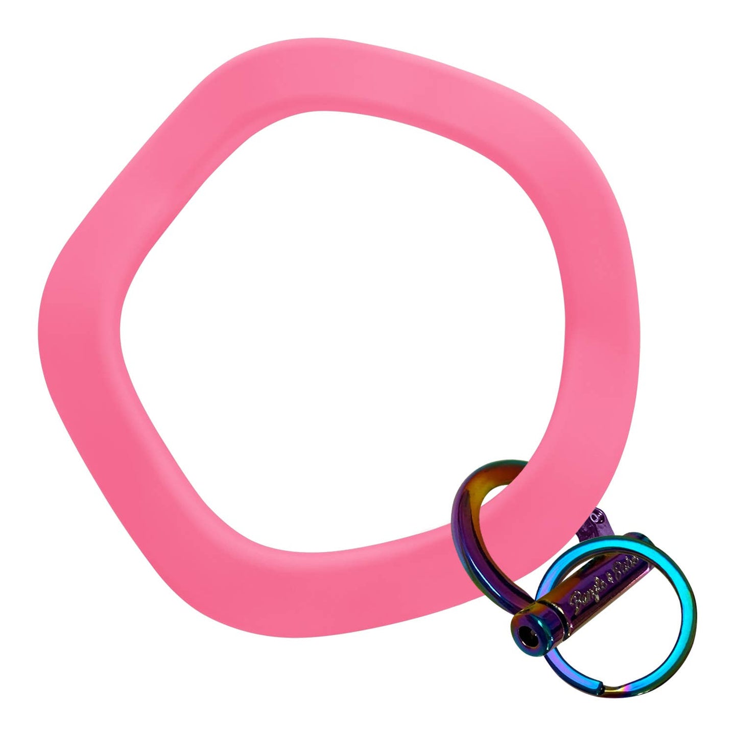Wavy Wristlet Keyring | Wrist-Worn Key Chain & Phone Tether