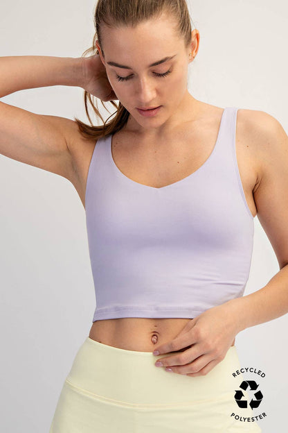 V Neck Yoga Top