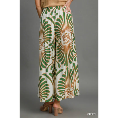Printed Skirt Pant - BAY WINDOW
