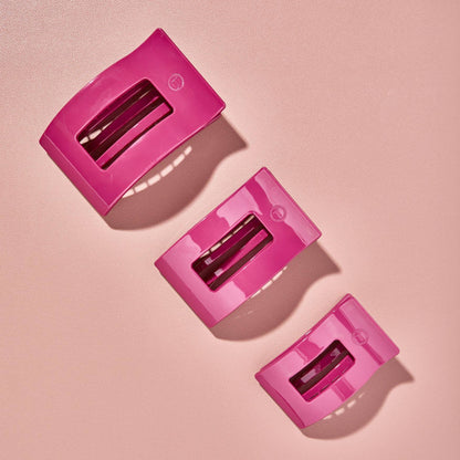 Flat Rectangle Small Hair Clip - BAY WINDOW