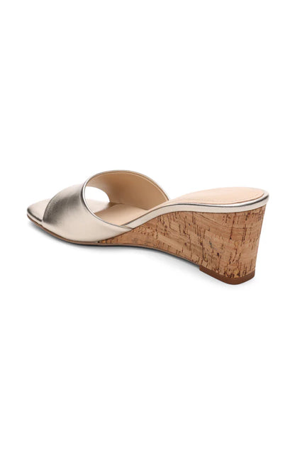 Flowers Wedge Mule