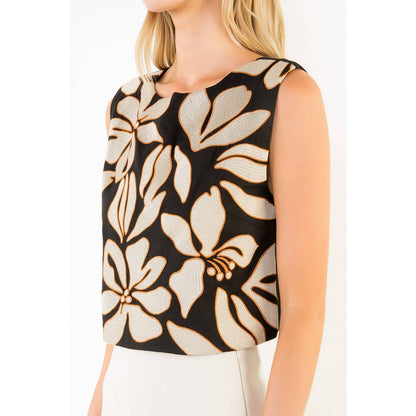 Golden Sun Sleeveless Top