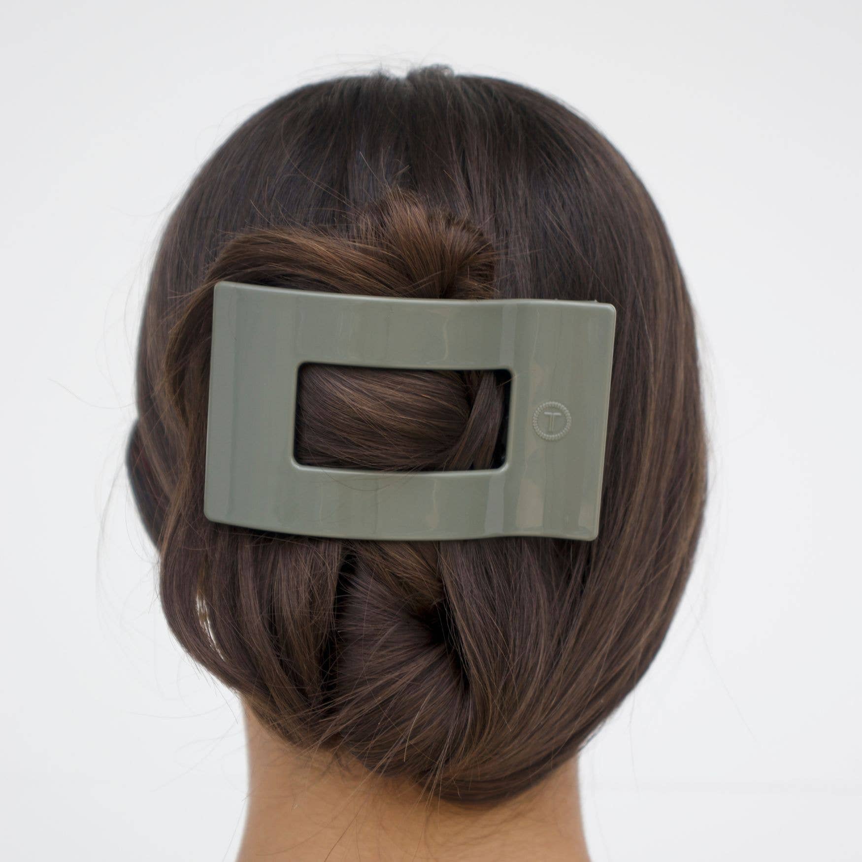 Flat Rectangle Large Hair Clip - BAY WINDOW