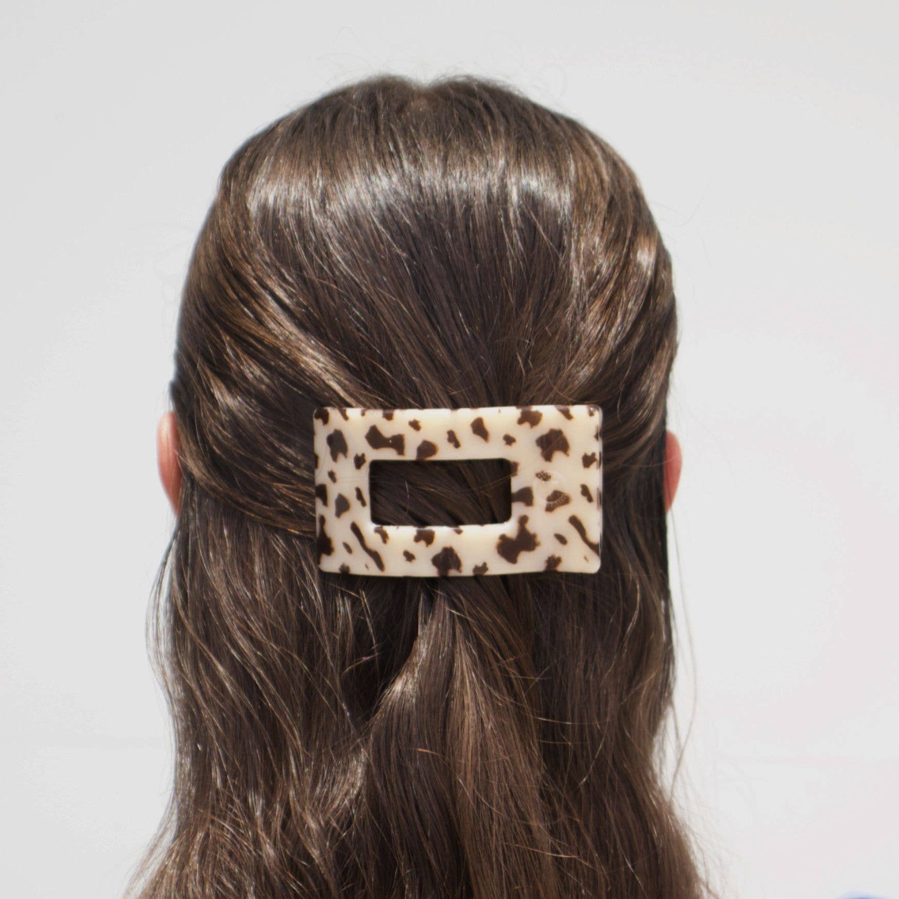 Flat Rectangle Small Hair Clip - BAY WINDOW