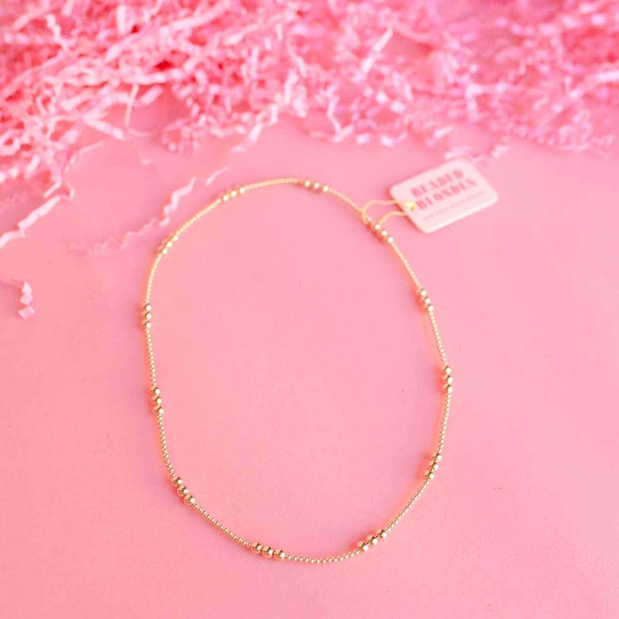 ILY Necklace in Gold