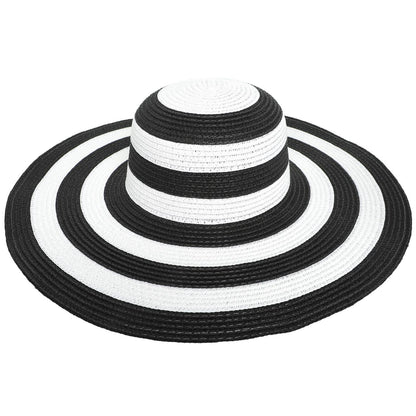 Floppy Oversized Wide Brim Straw Woven Sun Hat - BAY WINDOW