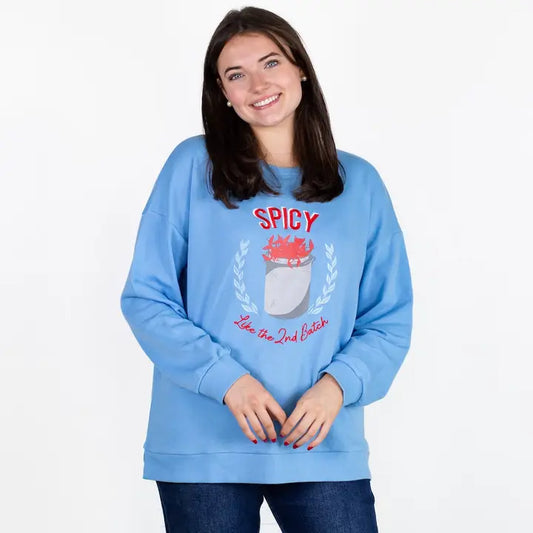 Second Batch Sweatshirt - Palace/Red/Gray